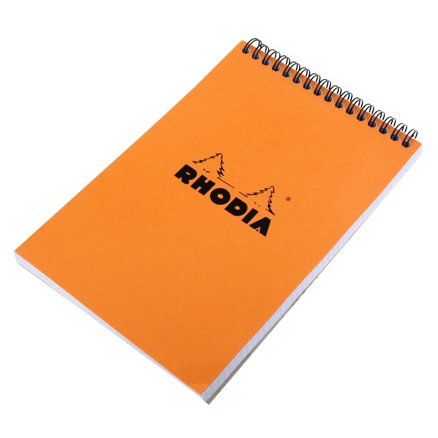 Rhodia No.16 Top Wirebound Notebook, Graph Paper, Orange (16500)