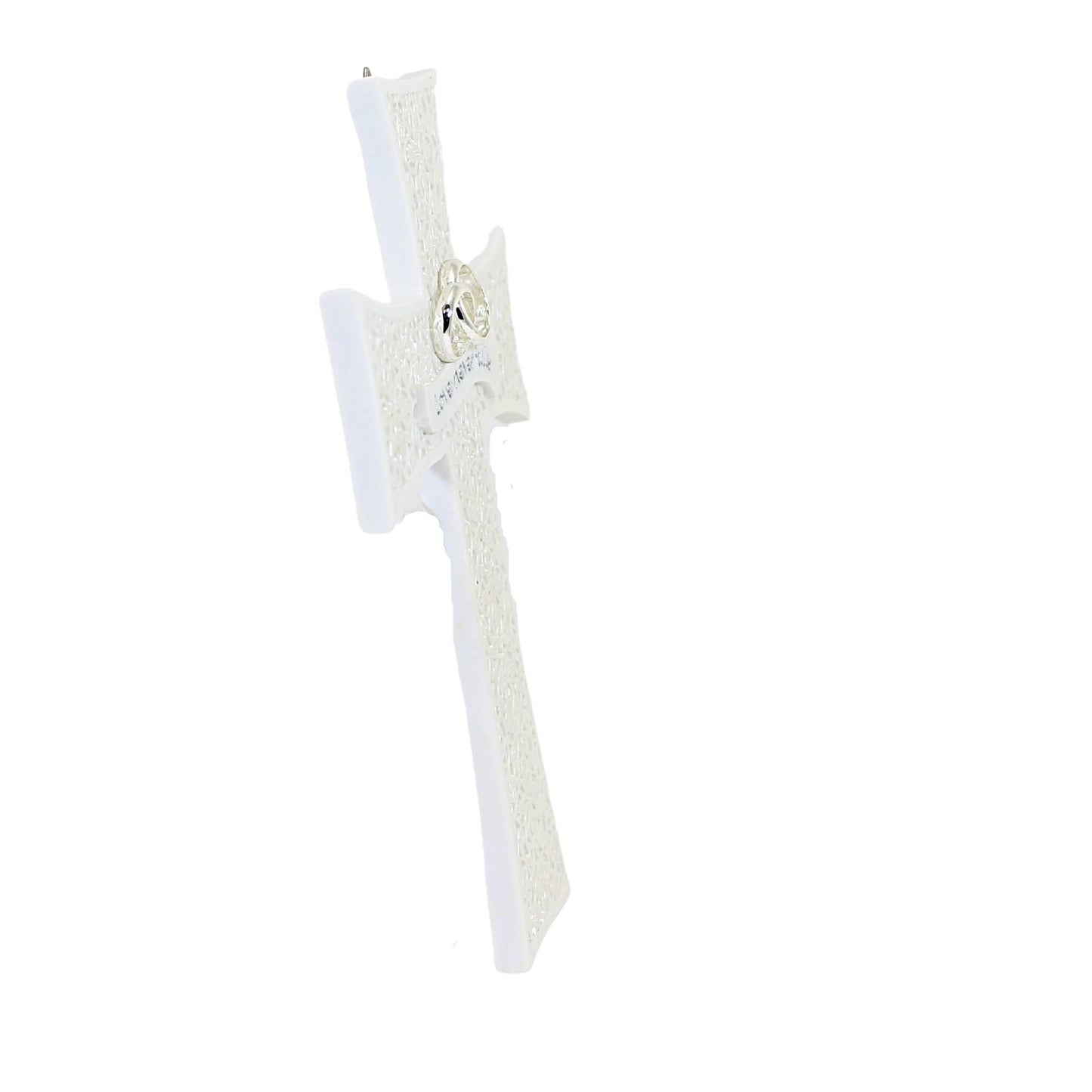 Roman Giftware Inc., Wedding & Anniversary, 7.5" H LACE Wedding Wall Cross,Religious, Inspirational, Durable (1x4x7)