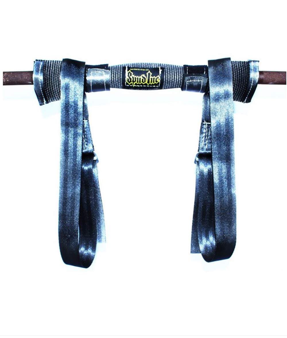 Spud, Inc. The Safety Squat Bar Strap Attaches to Any Straight Bar for Powerlifting Weight Lifting Bodybuilding