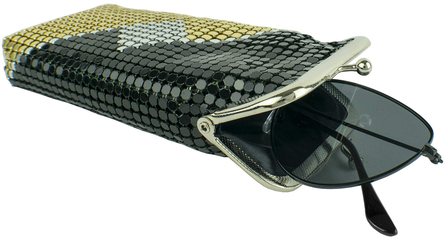 Leopard Soft 3mm Metallic Mesh (Full Pack 100s or 120s) Cigarette Case Purse