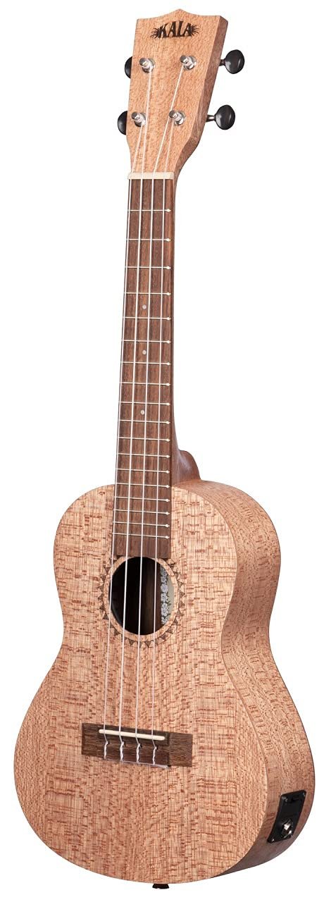 Kala Brand Music Co. KA-20 Collection, 4-String Ukulele, Right, Natural, Concert (KA-20CE)