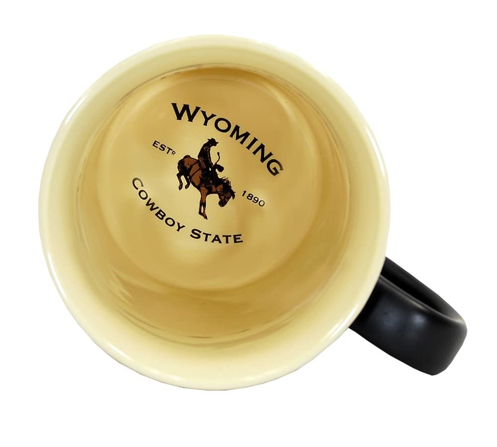 Americaware Wyoming 18oz. Emblem Coffee Mug