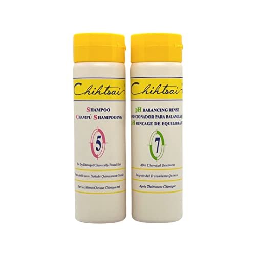 Chihtsai No 5 Shampoo and No 7 PH Balancing Rinse Conditioner Set (8.3 oz)