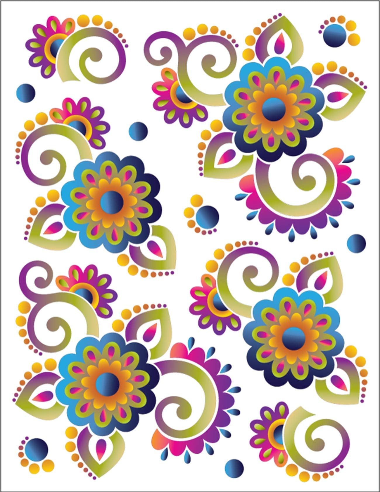 Urban Elementz Tattoo Elementz Indigo Printed on Clear