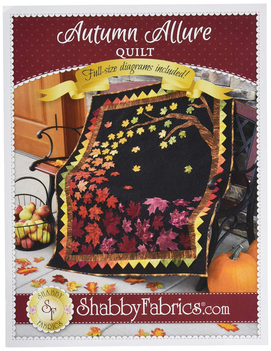 Autumn Allure Quilt Pattern - Finishes 40.5" x 51.5"