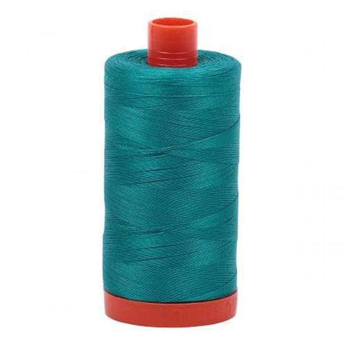 Aurifil Mako Cotton Thread Solid 50wt 1422yds Jade