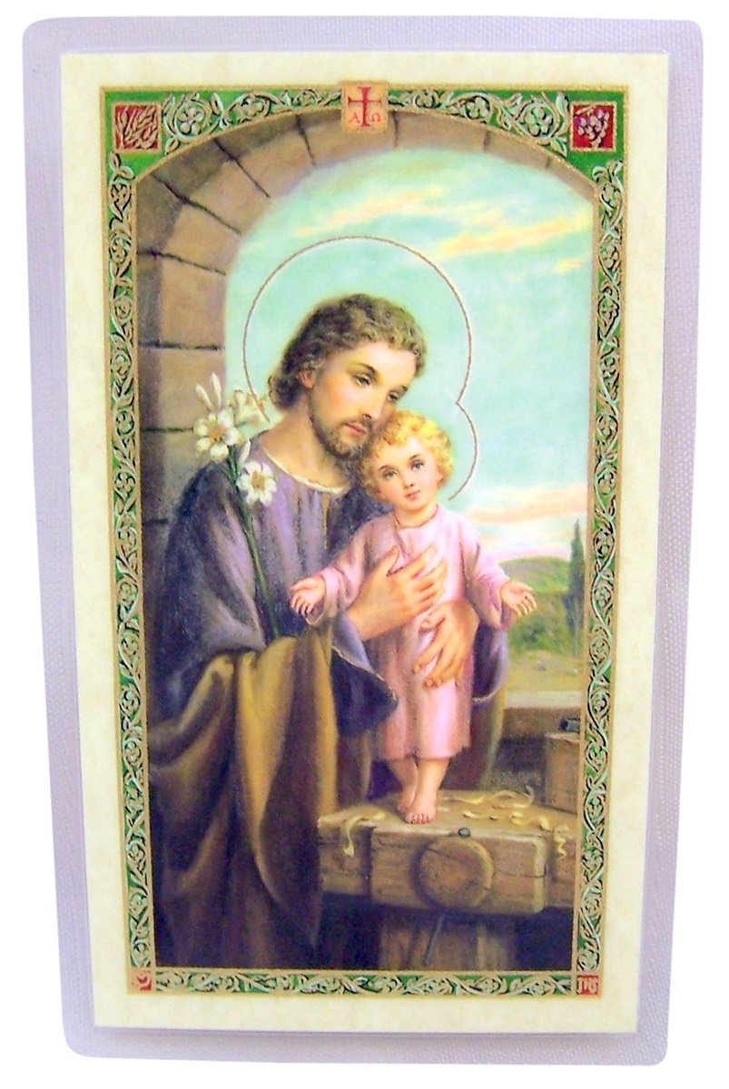 Home Seller Kit with Resin Saint Joseph Statue and Prayer Card, 5 1/4 Inch