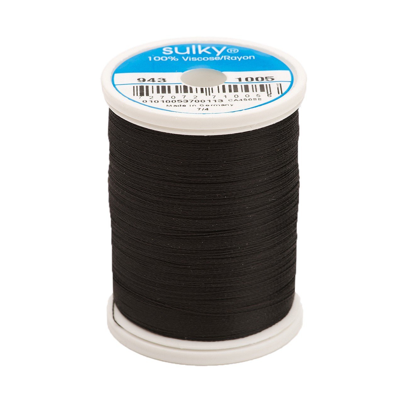 Sulky Of America 268d 40wt 2-Ply Rayon Thread, 850 yd, Black