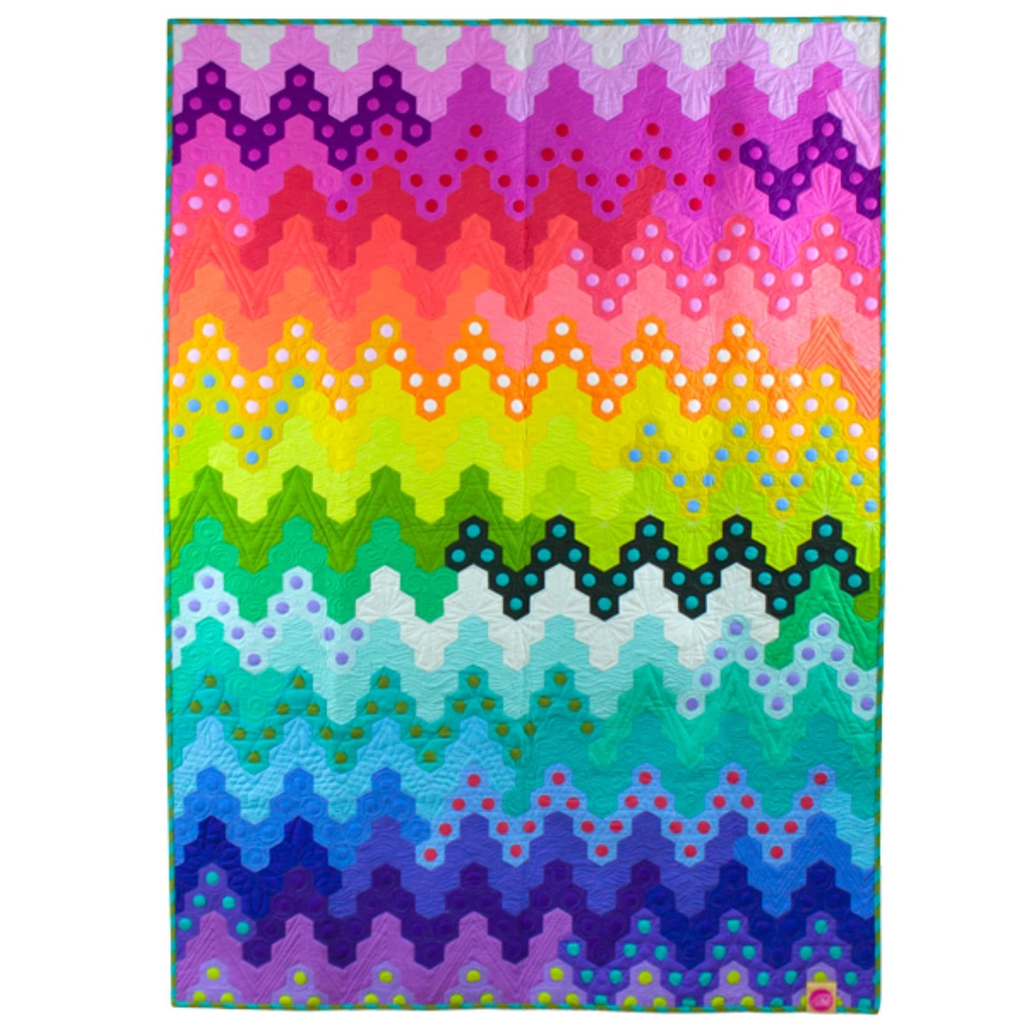 Paper Pieces Hex On The Beach Pattern Piece Pack and Acrylic Template Varies