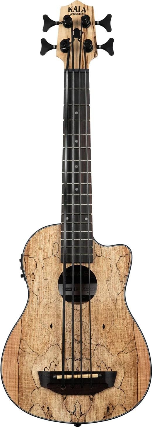 Kala Brand Music Co., 4-String Ukulele, Right, Natural, Ubass SP-MAPL-FS