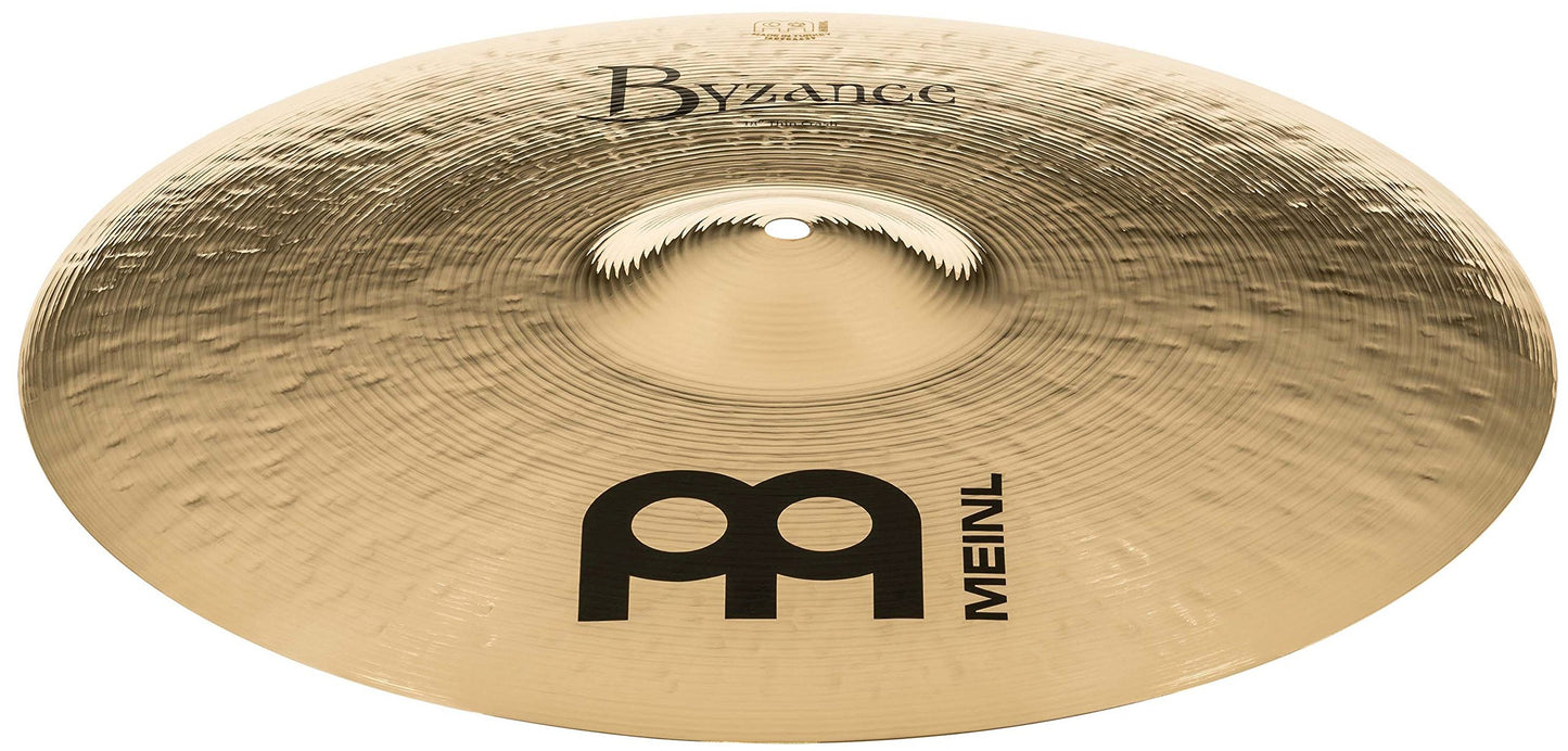 Meinl Cymbals B18TC-B Byzance 18-Inch Brilliant Thin Crash Cymbal (VIDEO)