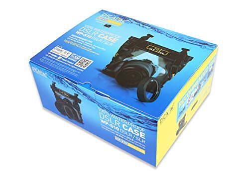 DiCAPac WP-S10 Waterproof DSLR Case with Lens - Waterproof up to 5 Meters Underwater