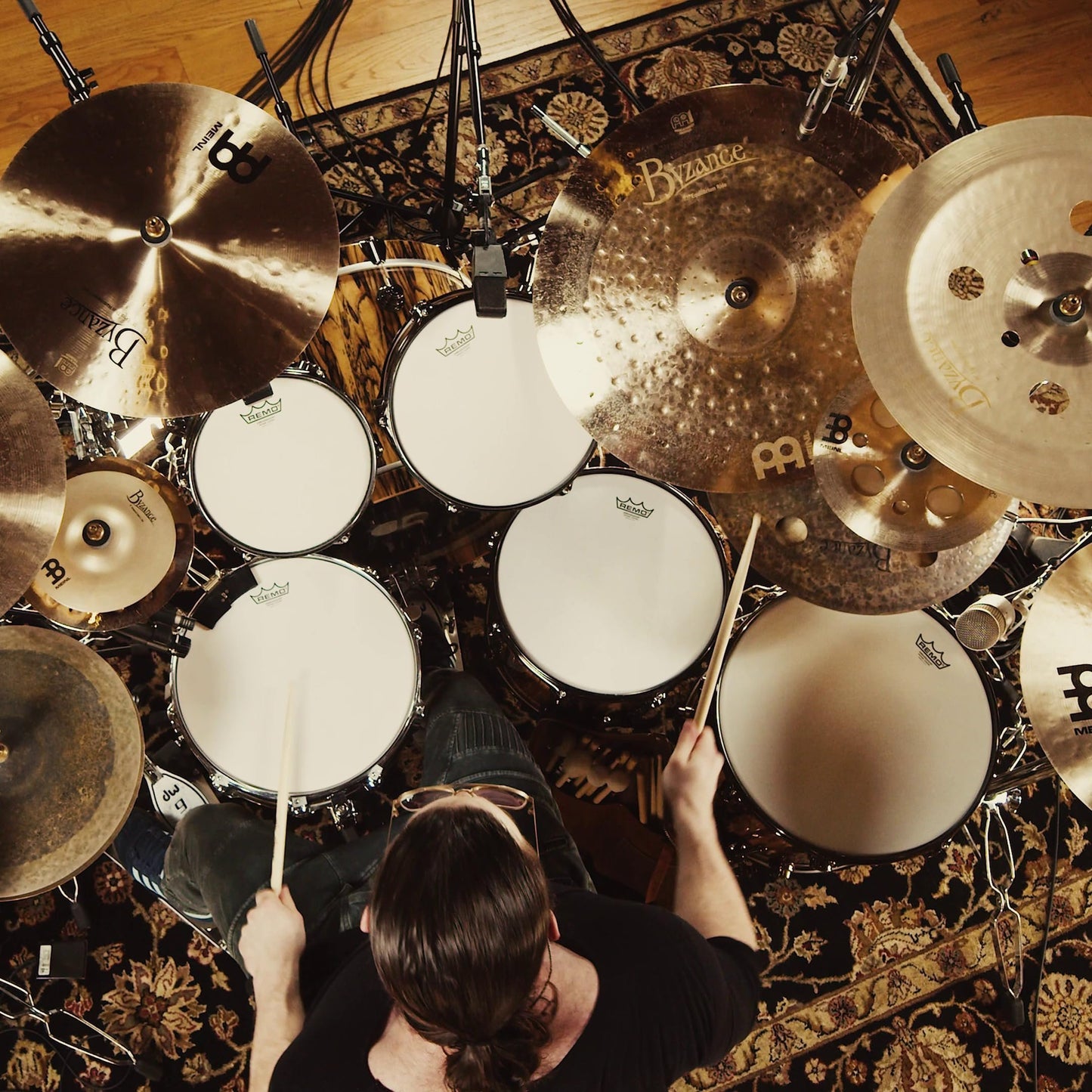 Meinl Cymbals AC Matt Garstka Artist Concept Model Byzance Fat Stack, inch