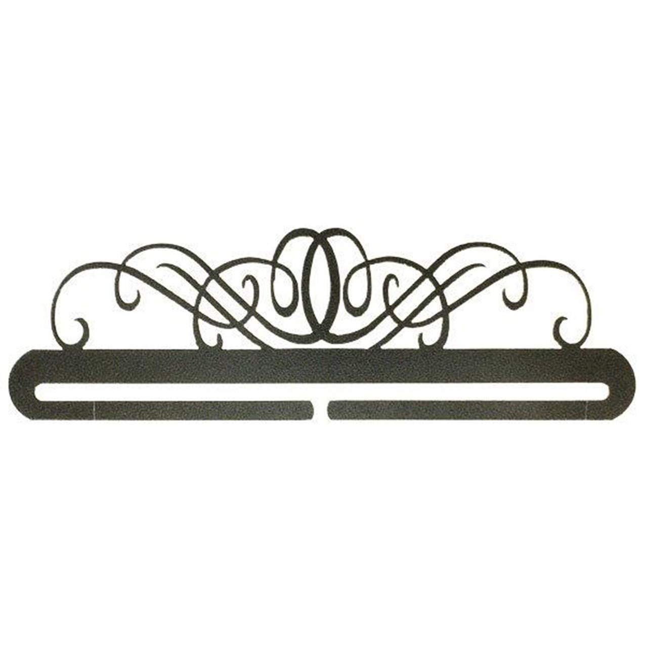 FVLFIL Ackfeld Manufacturing Classic Motifs 12 Inch Windy Scroll Split Bottom Charcoal Craft Holder