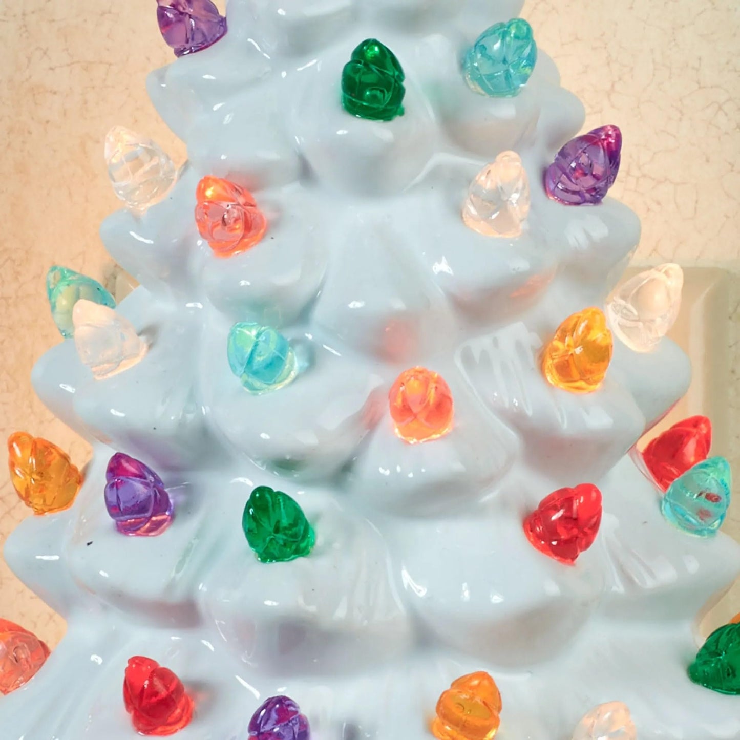 Roman 6.5" H Vintage White Tree Night