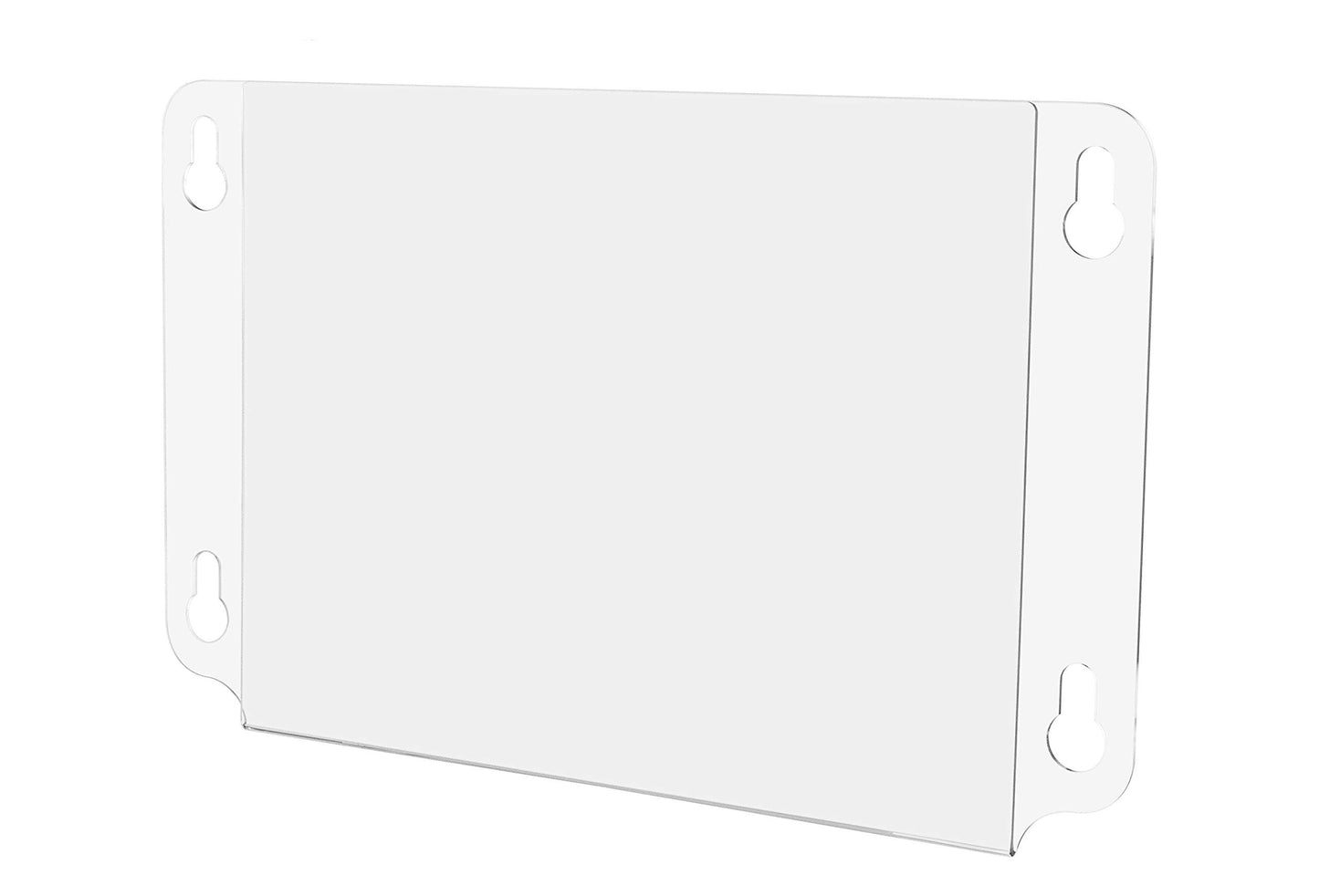 2 Pack Window Sign Holder 11" x 8.5" Clear Acrylic Double Sided Document Display with Suction Cups for Event Schedules and Locations at Workshops and Seminars by Marketing Holders