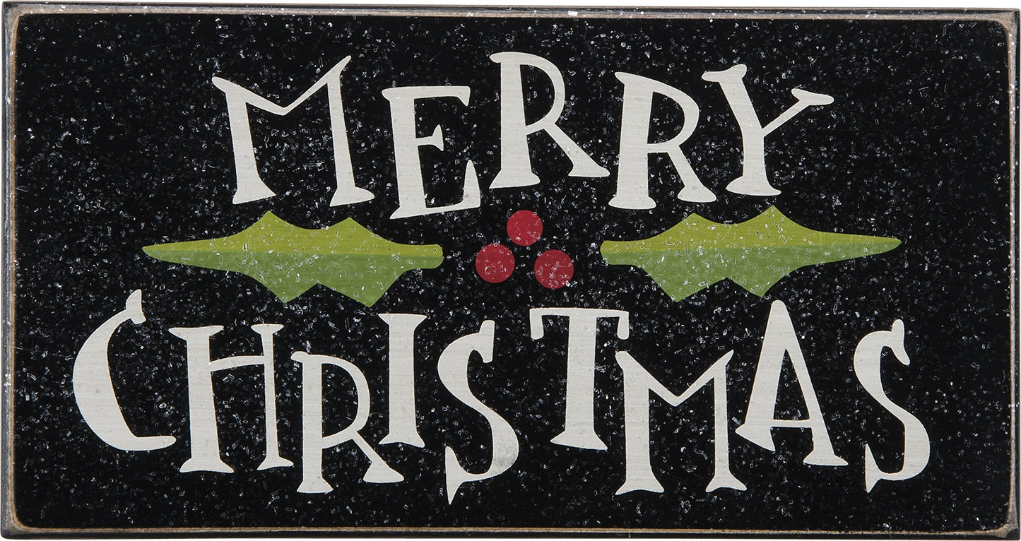 Primitives by Kathy Sign "Merry Christmas"