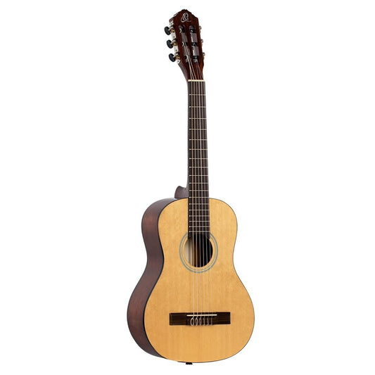 Ortega Guitars 6 String Student Series 1/2 Size Nylon Classical Guitar, Right (RST5-1/2)