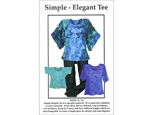 CNT Patterns CNT Ptrn Simple Elegant Tee Pattern