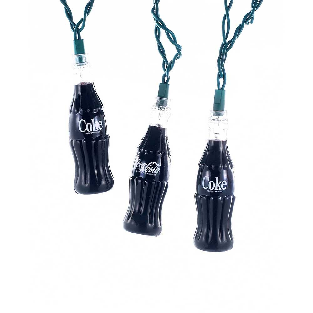 Kurt Adler CC5801 Coke Bottle Light Set, 10 Light