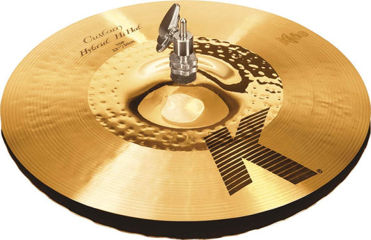 Zildjian K Custom 13 1/4" Hybrid Hi Hat Cymbals Pair