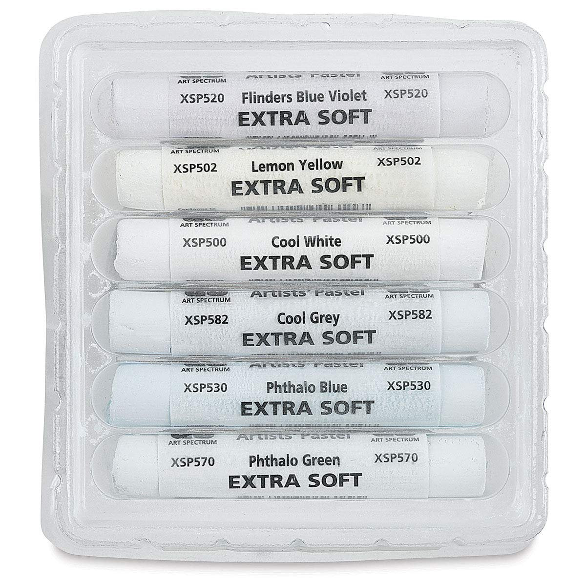 Art Spectrum Pastel Six Pack- Extra Soft Cool Tints