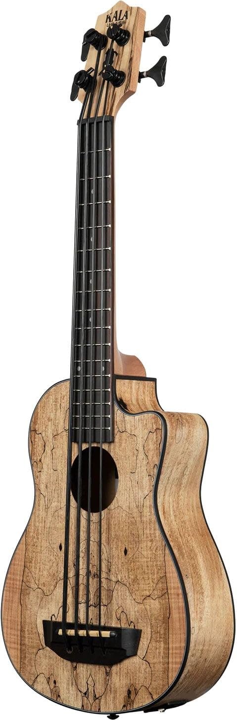 Kala Brand Music Co., 4-String Ukulele, Right, Natural, Ubass SP-MAPL-FS