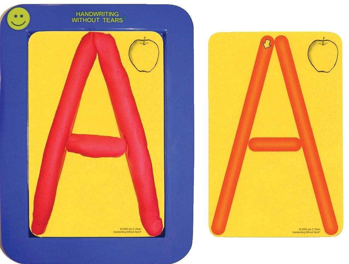 Handwriting Without Tears Pre-Writing Roll-A-Dough Letters and Numbers Set, 4 X 6 in, Plastic