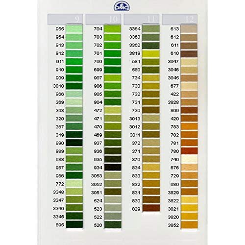 DMC 117-819 6 Strand Embroidery Cotton Floss, Light Baby Pink, 8.7-Yard