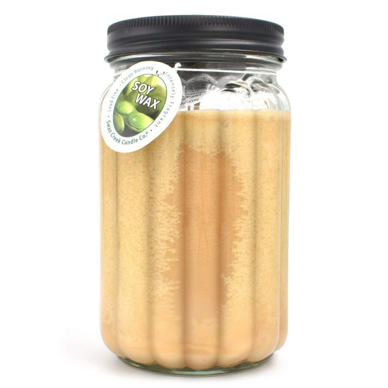 Swan Creek "Pumpkin Vanilla Homespun 24 Ounce 100% Soybean Candle