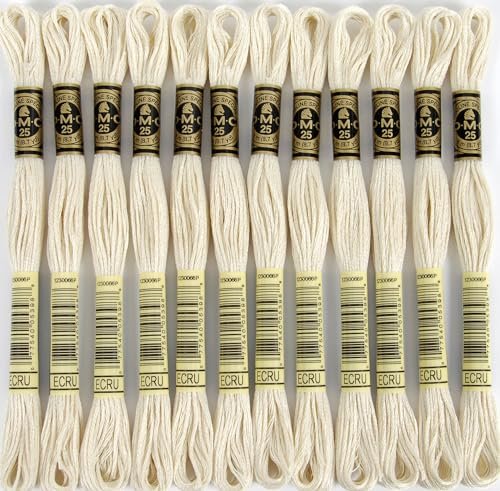Dmc 6-Strand Embroidery Cotton 8.7yd-Ecru