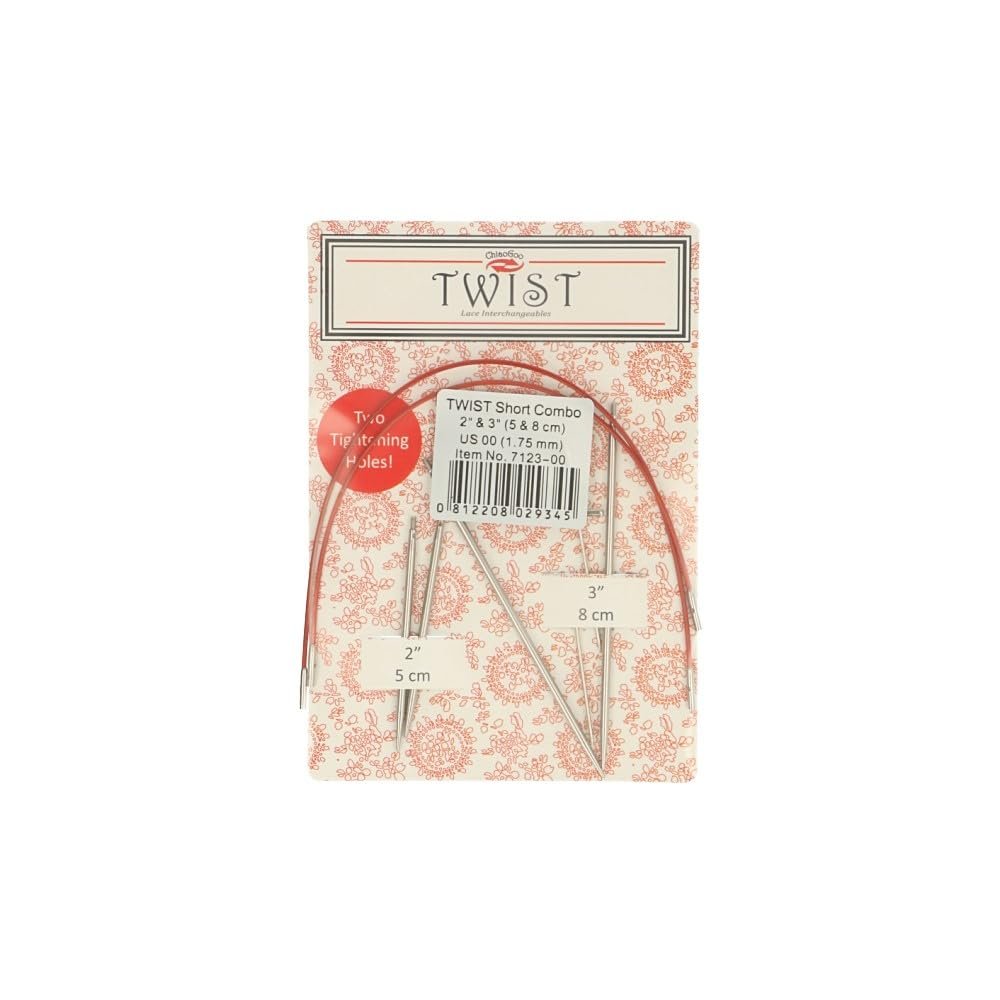 ChiaoGoo Twist Lace Short Combo Pack 5+8cm 1.75mm - 1pc