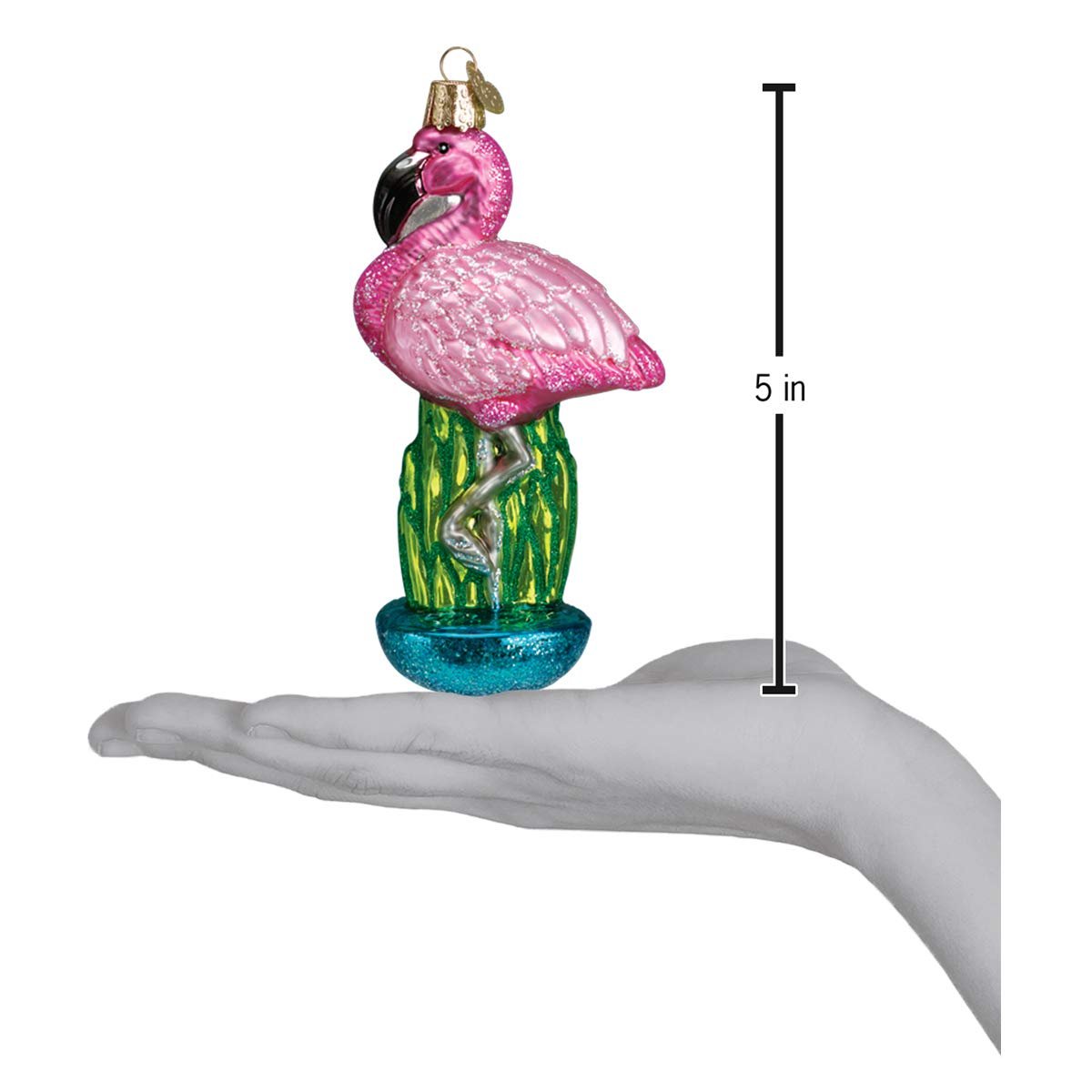 Old World Christmas Ornaments: Zoo and Wildlife Animals Glass Blown Ornaments for Christmas Tree