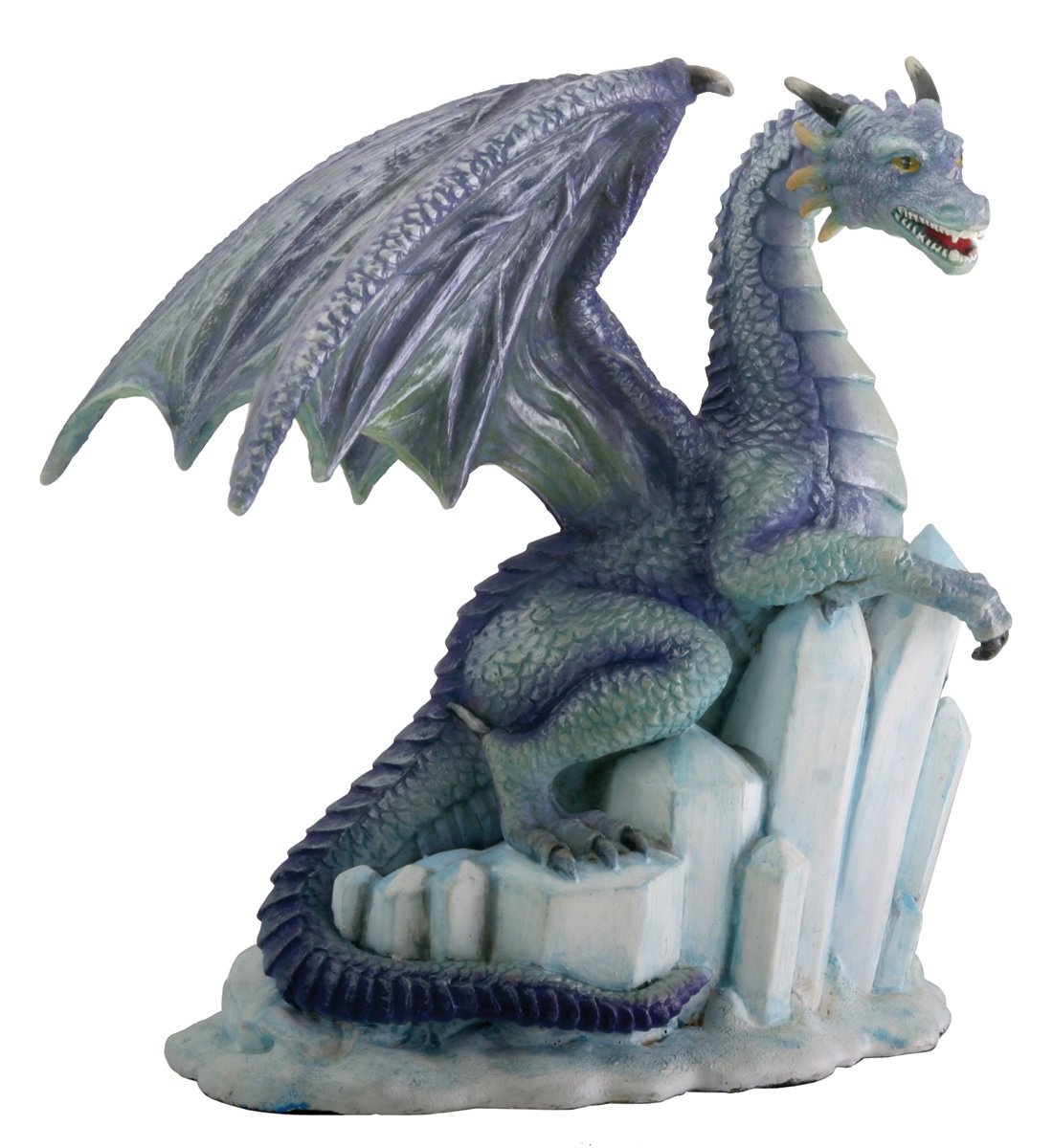 SUMMIT COLLECTION Winter Dragon on Ice Fantasy Figurine Decoration Decor Collectible