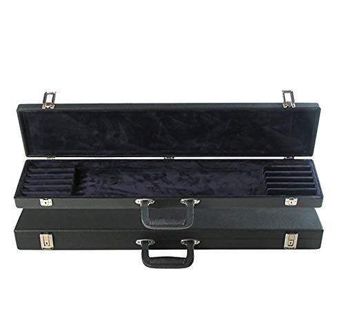 Bobelock Six bow case for Violin, Viola or Cello bows, Blue Interior