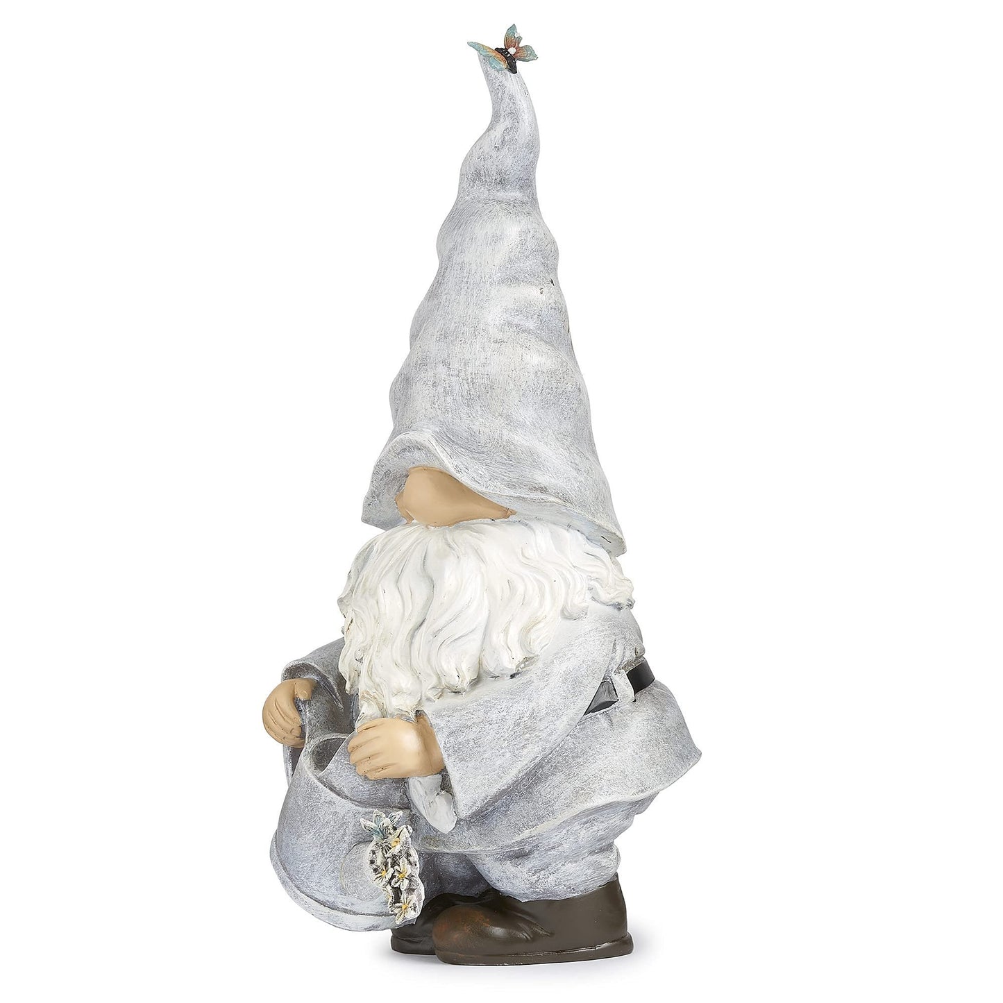 Roman Giftware Inc., Garden Collection, Gnome with Watering Can Statue, 13.75" H, Decorative, Garden Gift, Home Outdoor Decor