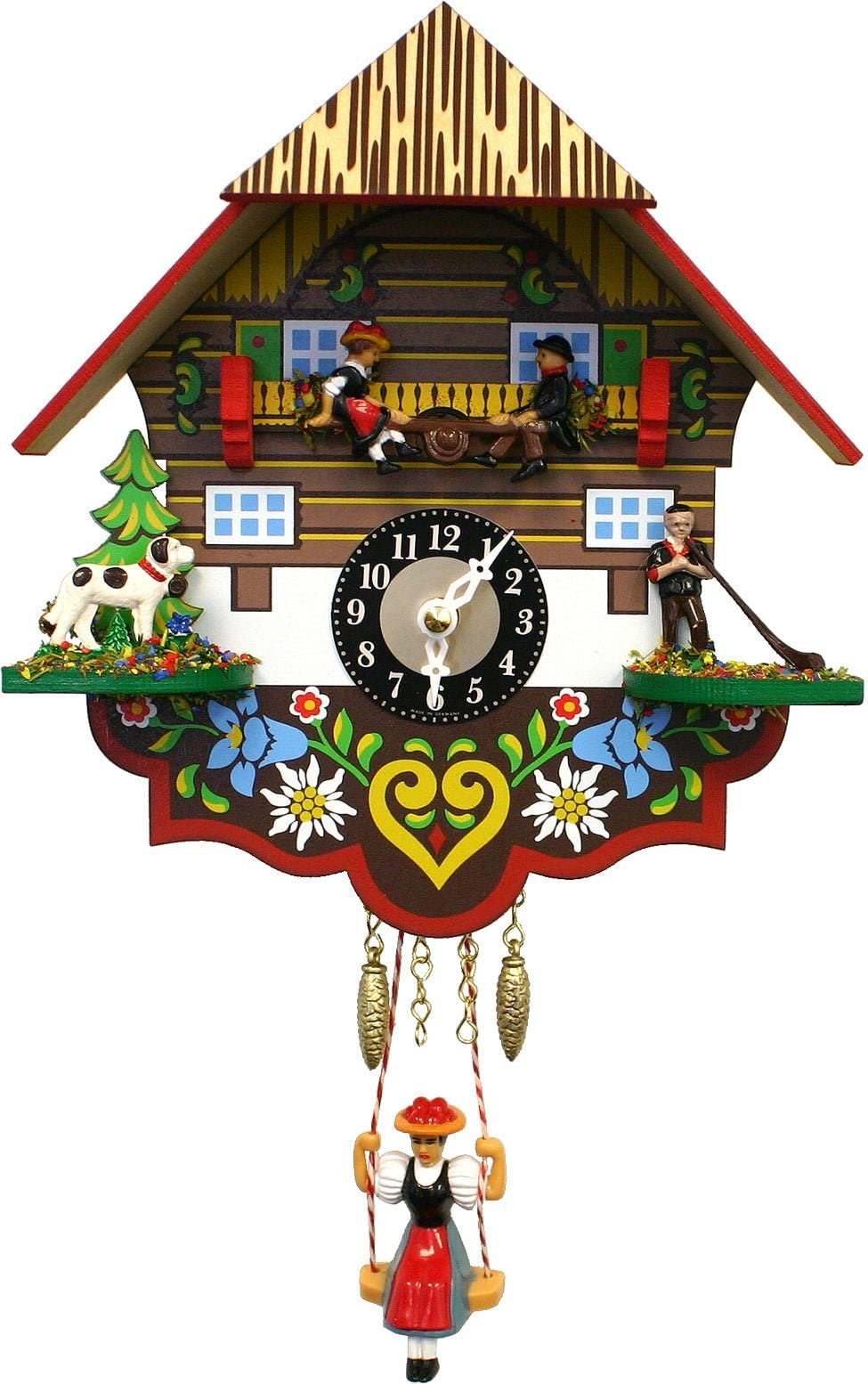 Alexander Taron ENGSTLER Battery - Operated Cuckoo Clock - MINI Size