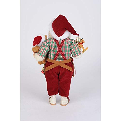 Karen Didion Originals Toymaker Santa Figurine, 17 Inches