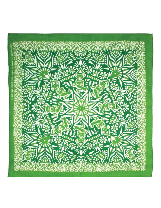 Sunshine Joy Grateful Dead Dancing Bear Mandala Bandana