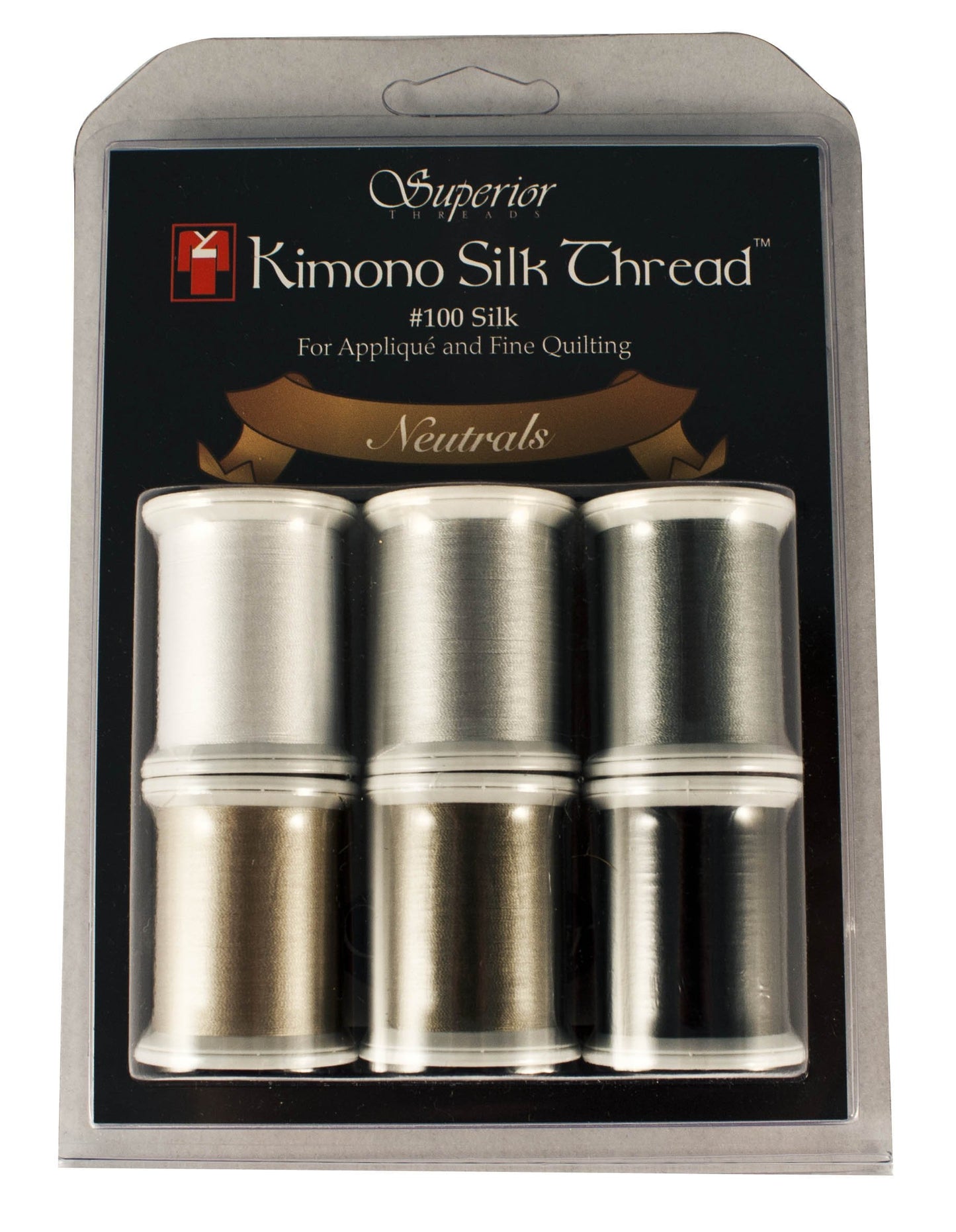 Kimono Silk Thread - Neutral Collection