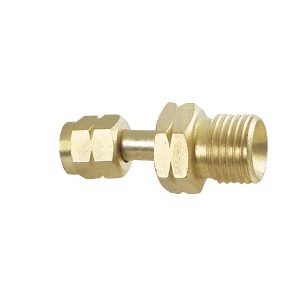 Uniweld F27R Brass Welding Handle Adaptor"A" to"B" from"A" Connection RH to"B" Hose Nut RH Black