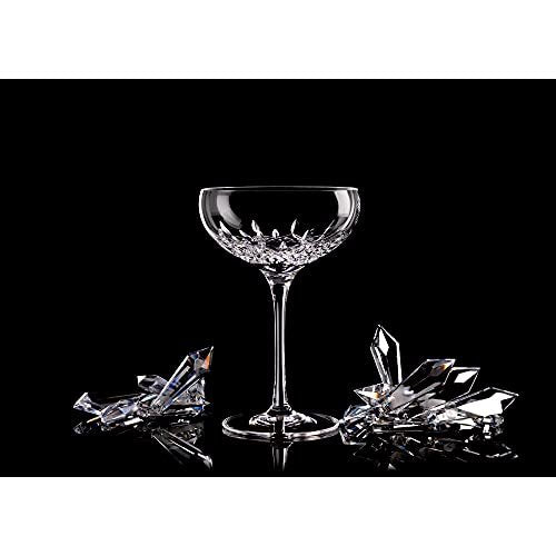 Waterford Lismore Essence Champagne Saucer, set of 2