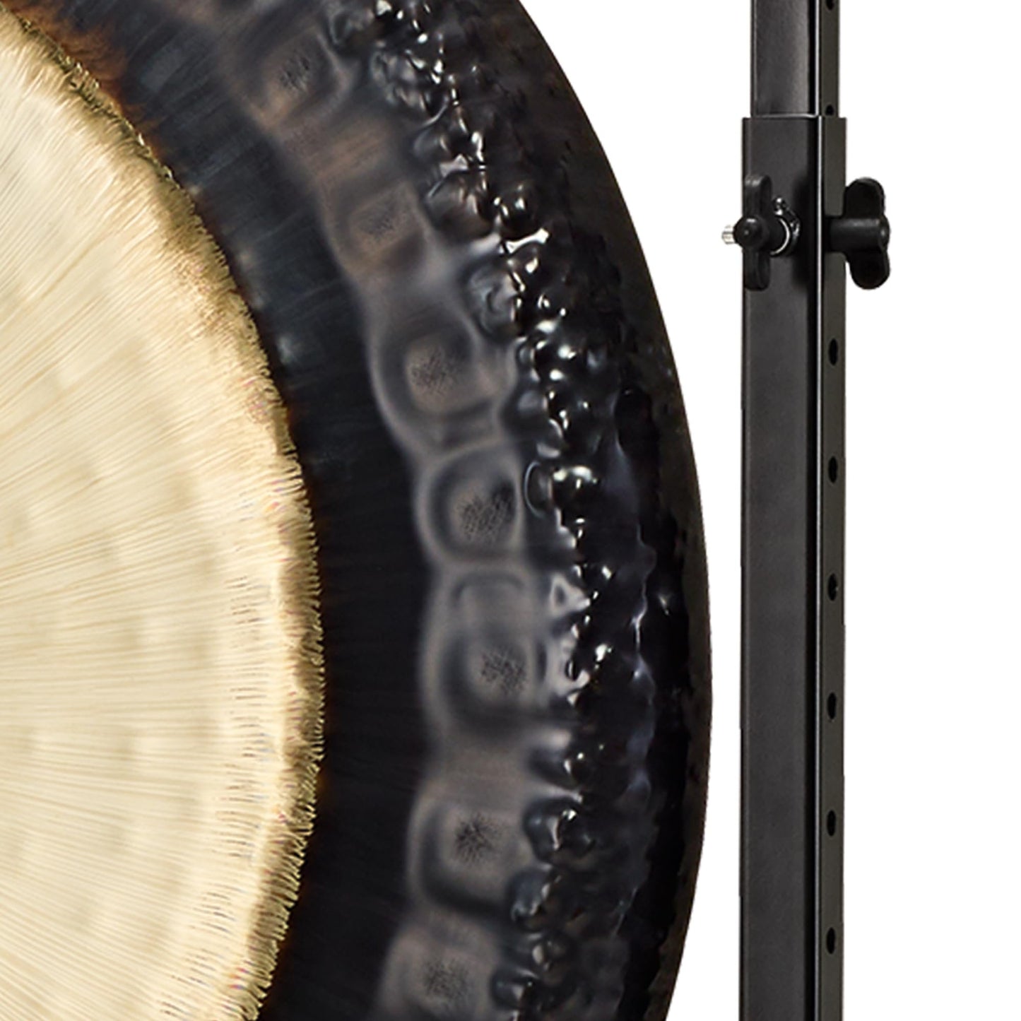 Professional Steel Framed Gong/Tam Tam Stand, 40" — NOT MADE IN CHINA — For Meditation, Sound Healing Therapy and Yoga, 2-YEAR WARRANTY