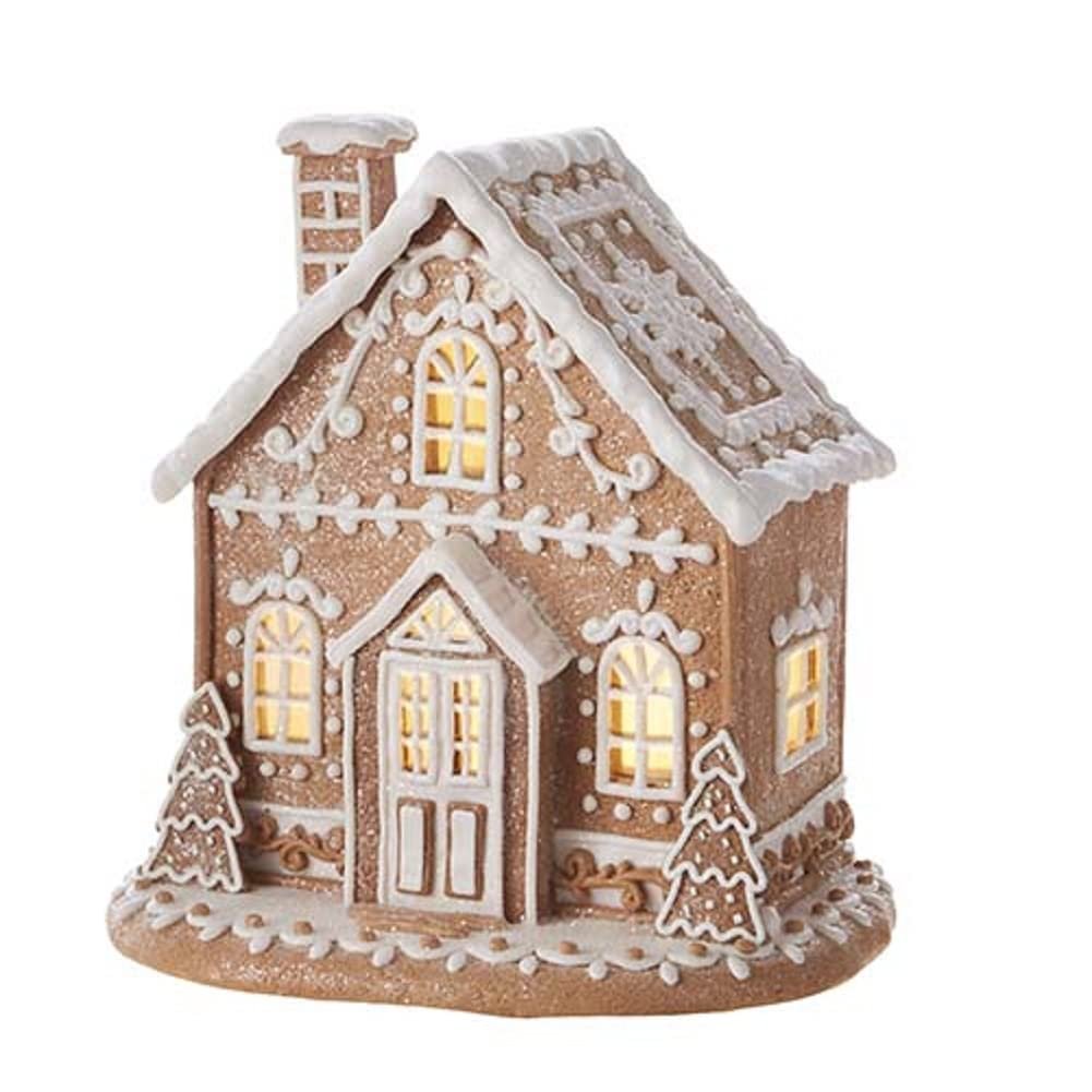 RAZ Imports 2022 Holiday in Provence 12" Lighted Gingerbread House