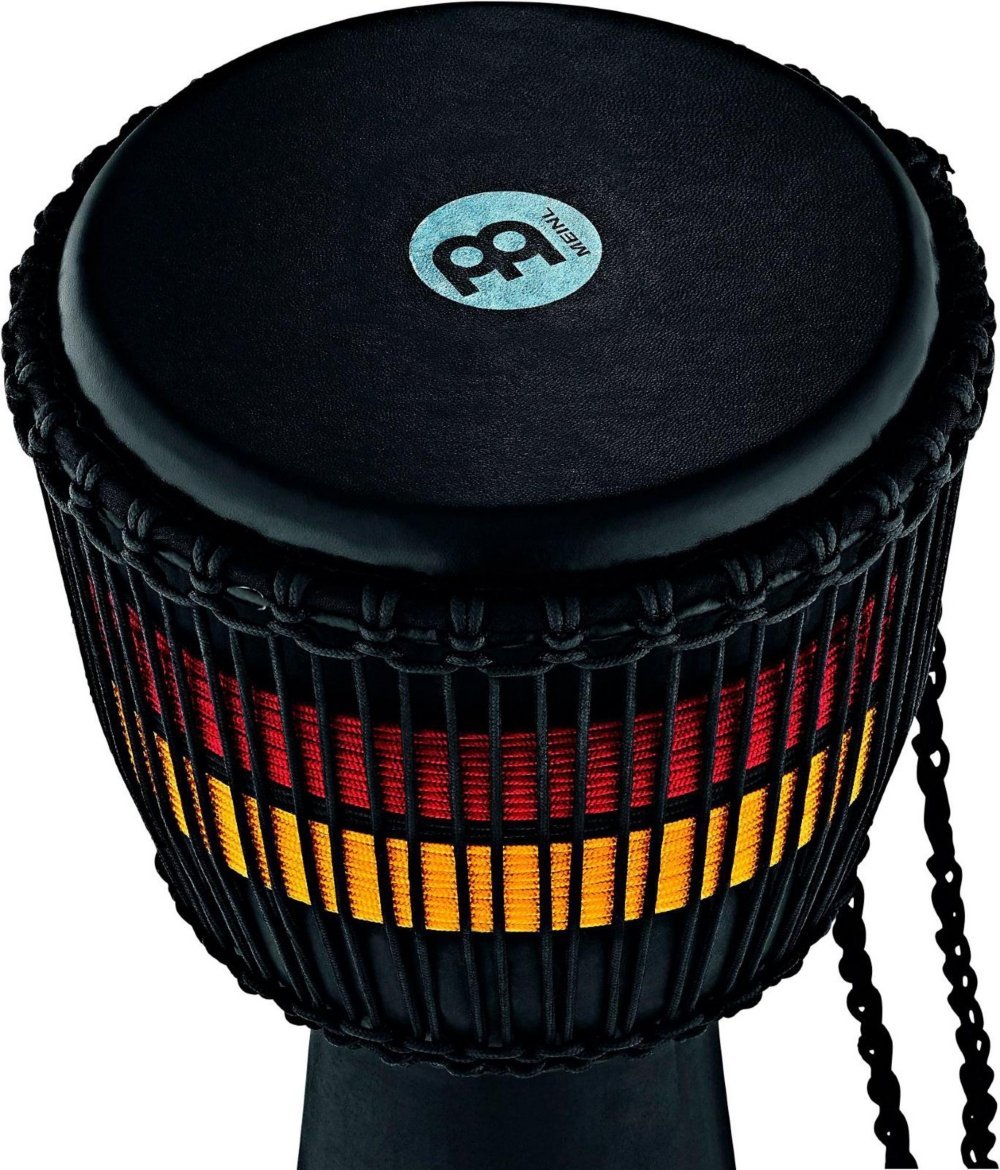 African Style Rope Tuned Djembe - Black Head