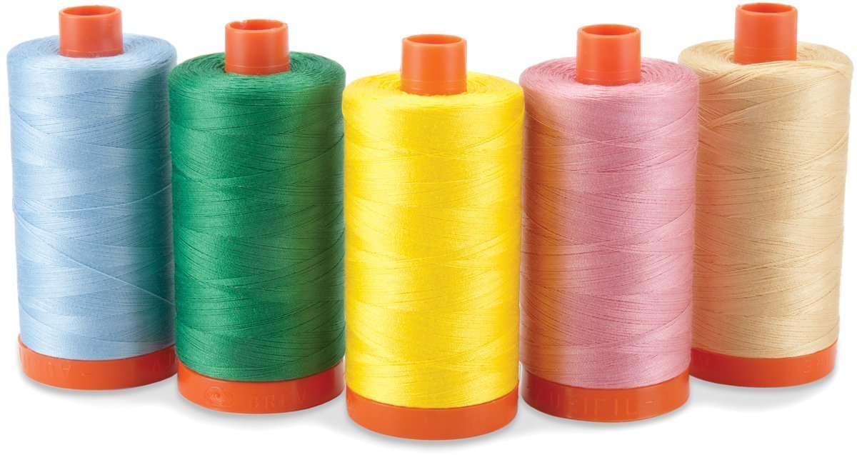 Mako Cotton Thread Solid 50wt 1422yds Dark Navy (New Version)