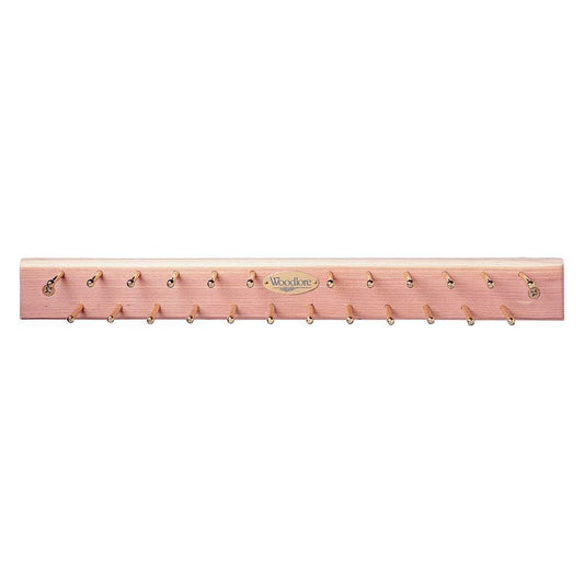 Woodlore Cedar Tie Rack Up to 24 Ties