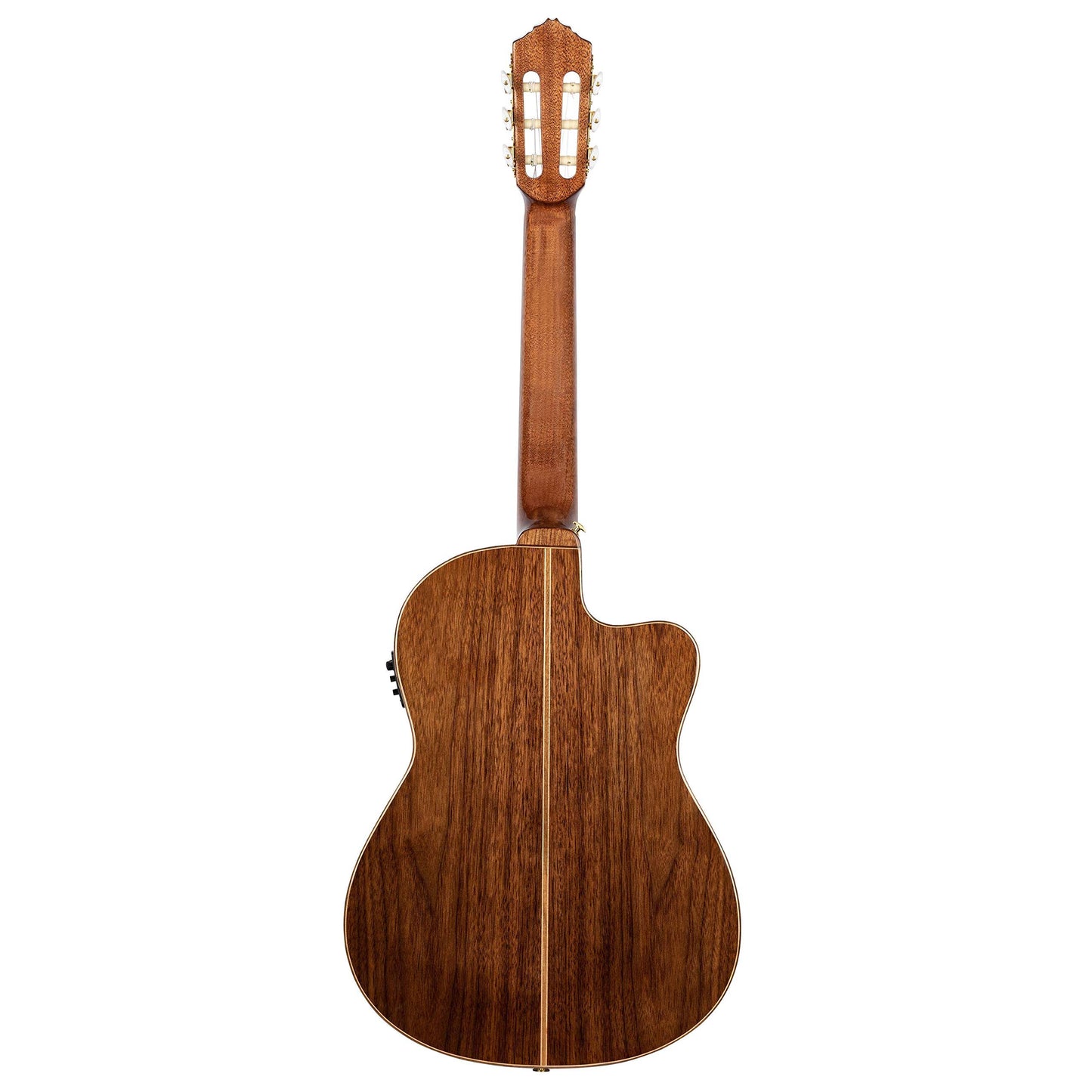 Ortega Guitars 6 String Performer Series Left-Handed Solid Top Medium Neck Acoustic-Electric Nylon Classical Guitar w/Bag, (RCE159MN-L)