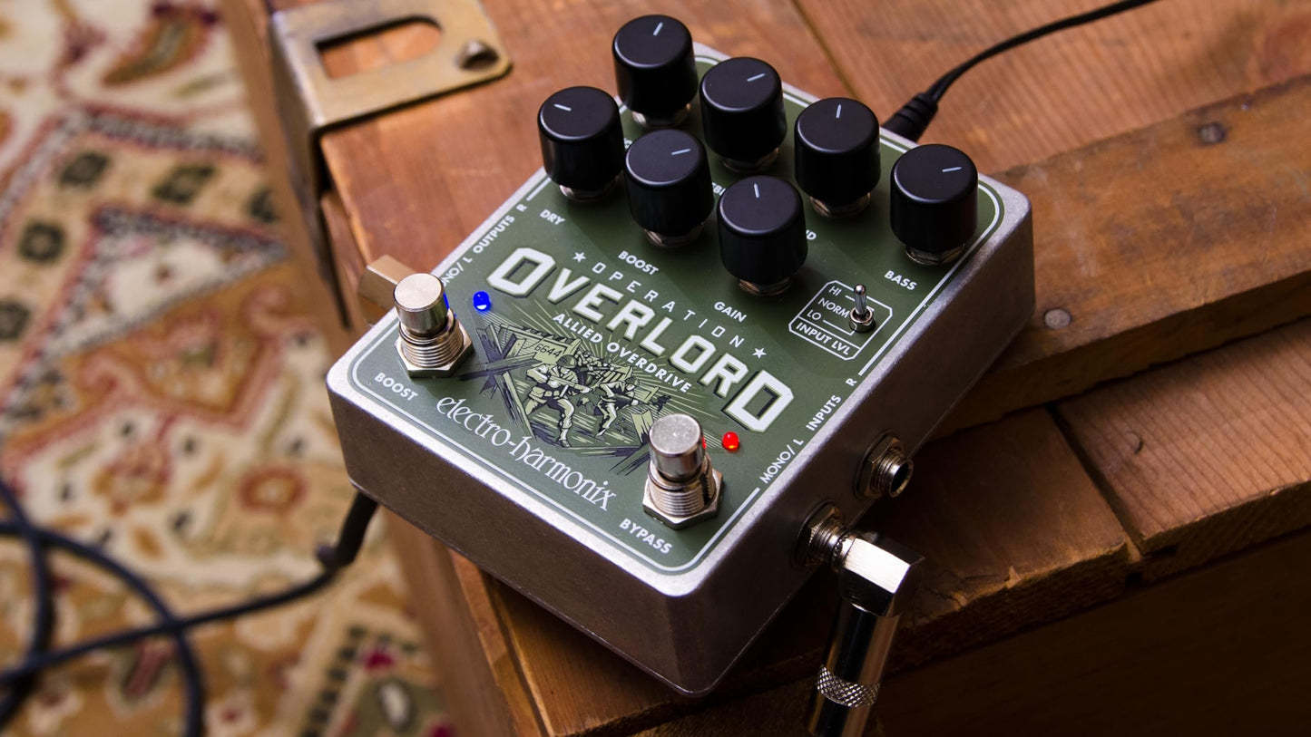 Electro-Harmonix Operation Overlord Allied Overdrive Pedal
