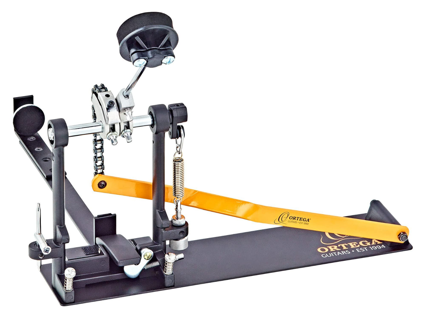 Ortega Guitars Ortega Series Hands Free Percussion-Stomp Box Bundle Incl. Cajon, Left-Foot Pedal Plus 2 x Bags (OSTCBJ-L-BU)